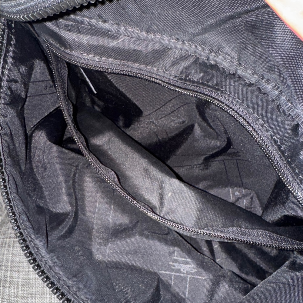 **SOLD** Longchamp Bag Black Nylon Belt Bag Fanny Pack Rare - Picture 14 of 17